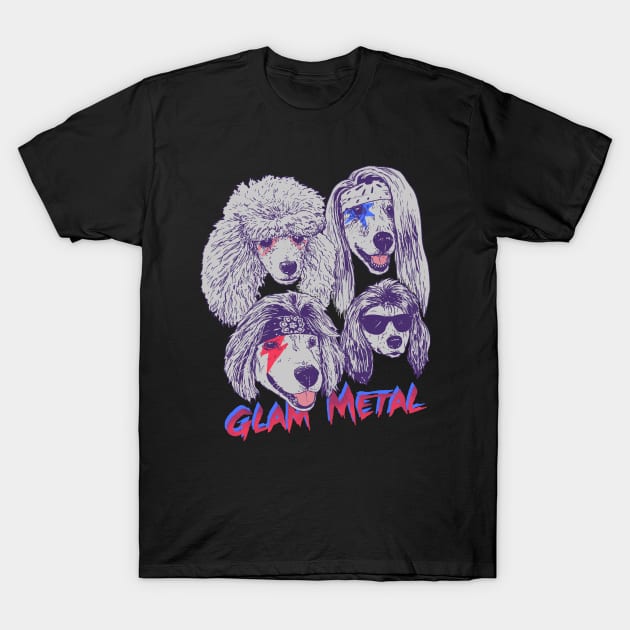 Glam Metal T-Shirt by Hillary White Rabbit